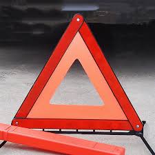 emergency breakdown warning triangle