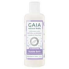 The bubbles make a good layer at the top, enough for his front loader to plow snow, and they last at least 20 minutes. Gaia Natural Baby Sleeptime Bubble Bath 250ml Wow Baby