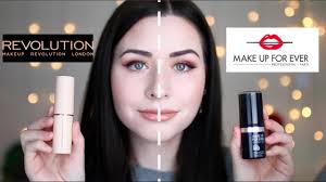 makeup revolution foundation stick vs