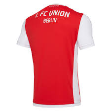 Fc union berlin will embark on their second season in germany's bundesliga and will hope to you can secure your new kit from now on the club's store for 89,95 euro and the products will be. Union Berlin 2018 19 Macron Home Kit 18 19 Kits Football Shirt Blog