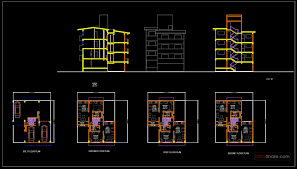 elevations autocad file dwg