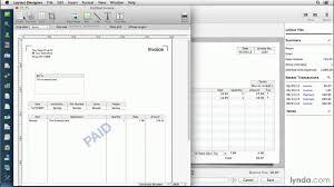 Quickbooks For Mac Tutorial Customizing Invoices And Forms Lynda Com