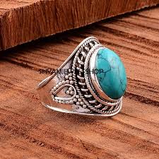 turquoise ring turquoise jewelry blue