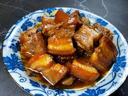 chinese red braised pork belly hong