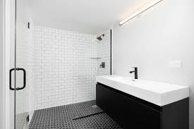 black grout with white tiles pros