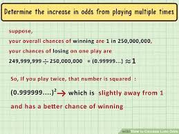 3 Ways To Calculate Lotto Odds Wikihow