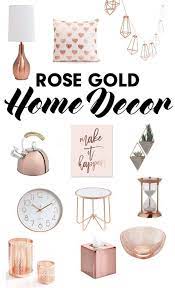 rose gold accents