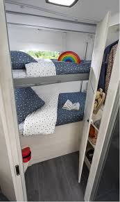 motorhome with bunk beds chausson