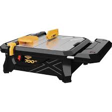 qep 700xt 3 4 hp wet tile saw with 7 in