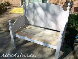simple diy headboard bench footboard