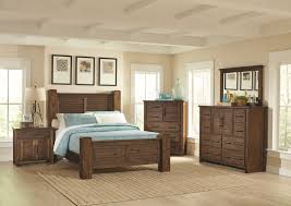 The rolwing bedroom set by coaster furniture features exquisite casual design. Coaster Furniture Sutter Creek 4 Piece Panel Bedroom Set In Vintage Bourbon