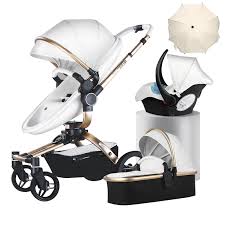 Rotation 3 In 1 Baby Stroller Combo Car