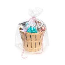 basket bag plastic wrap for gift