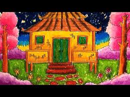Rumah kebaya merupakan rumah adat suku betawi dengan bentuk atap seperti lipatan kebaya. Mewarnai Rumah Joglo