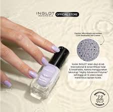 inglot o2m breathable nail enamel