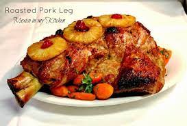 how to make roasted pork leg pierna