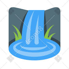 Waterfall Color Icon In Png Svg
