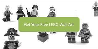 how to make inexpensive lego wall art