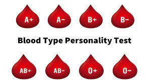blood type personality test what your