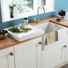 white ceramic kitchen sink, belfast sink