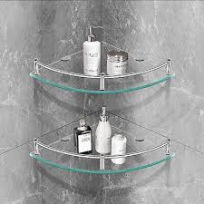 Glass Corner Shelf Glass Shelves For