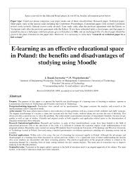 e learning as an effective educational