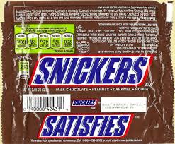 snickers it satisfies