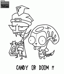 It's high quality and easy to use. Invader Zim Coloring Pages Coloring Pages Coloring Home