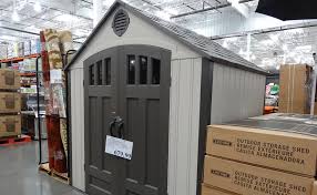 Click to add item arrow hamlet 10 x 8 steel outdoor storage shed to the compare list. Costco Storage Sheds 8x10 Build Shed From Plans