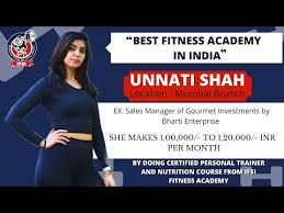 unnati shah ifsi fitness academy