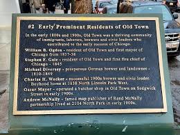 Early Prominent Residents Of Old Town