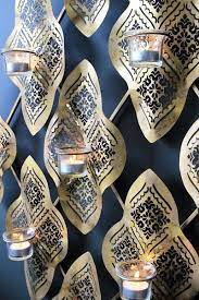 wall mounted kasbah tea light holder