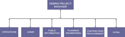 Debris Management Team Organizational Structure