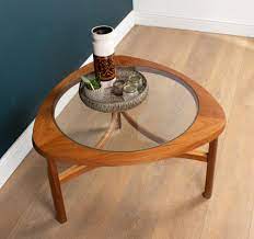 Teak Glass Astro Coffee Table In The