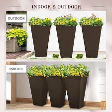 Indoor Plastic Garden Flower Pots