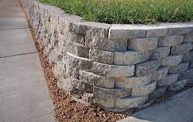Plus, they're available in a range of styles, making them suitable for creating patterns. 3 1 2 X 11 1 2 Crestone Beveled Retaining Wall Block At Menards