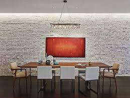 Dining Rooms With Brick Walls