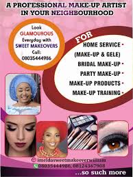 list of makeup artist services in lekki