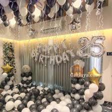 birthday balloon decoration at home