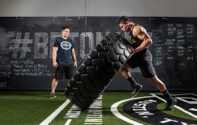 pose strength crossfit giant tire