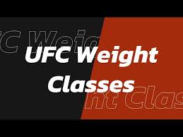 ufc weight cles the way of martial