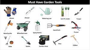 15 must have garden tools names and