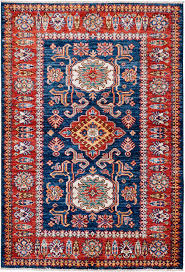 65054 kazak tribal rug ruby rugs