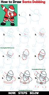 Drawing santa's legs is very similar to drawing his arms. How To Draw Santa Dabbing Easy Steps Drawing Tutorial For Beginners How To Draw Step By Step Drawing Tutorials