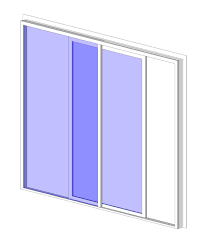 object parametric operable sliding door