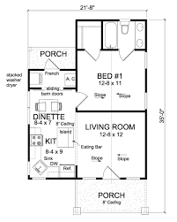 This simple calculator will allow you to easily convert 550 sq ft to sq m. Cottage Style House Plan 1 Beds 1 Baths 550 Sq Ft Plan 513 2181 Houseplans Com