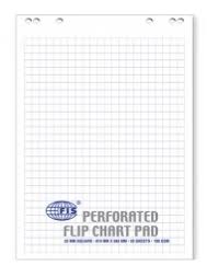 Squared Flipchart Paper 585x810mm White 20 Sheets Pad