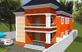 Nigeria House Plan 3 Bedroom Flats Up
