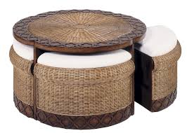 Get it as soon as mon, jul 26. Wicker Coffee Tables With Ottomans