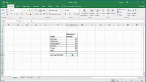 range of numeric cells in excel 2016